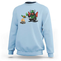 Funny Cryptid Mothman Sweatshirt St Patricks Day Gift