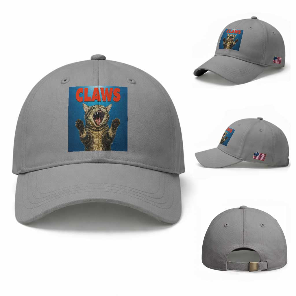 Funny Claws Cat Baseball Cap Horror Movie Parody