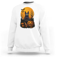Cool German Shepherd Police Dog Celebrate Halloween Sweatshirt - Wonder Print Shop