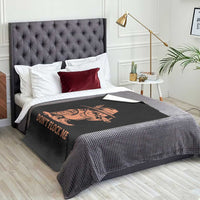 Funny Bird Watching Detective Birdwatcher Throw Blanket Dont Flock Me