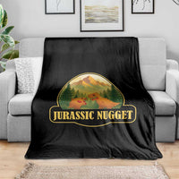 Jurassic Nugget World Dino Throw Blanket Nugget Lover Gift - Wonder Print Shop