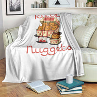 Kitten Nuggets Throw Blanket Funny Cat Lover Gift - Wonder Print Shop