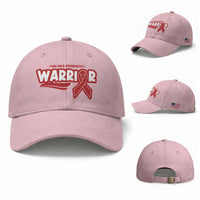 HIV Awareness Warrior Baseball Cap Red Ribbon Support Gift