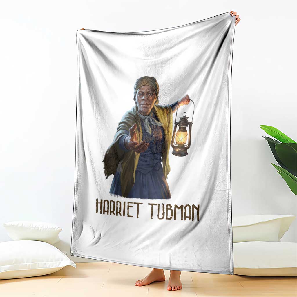 Harriet Tubman Legacy Throw Blanket Gift For History Lovers