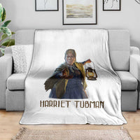 Harriet Tubman Legacy Throw Blanket Gift For History Lovers