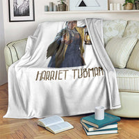 Harriet Tubman Legacy Throw Blanket Gift For History Lovers