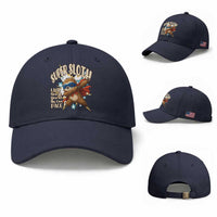 Super Sloth I Will Rescue You Baseball Cap Funny Sloth Lover Gift