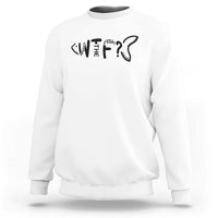 WTF Where Is The Fish Sweatshirt Funny Fisherman Gift
