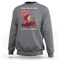 Hope For A Cure HIV Awareness Sweatshirt Support Squad Gift - Wonder Print Shop