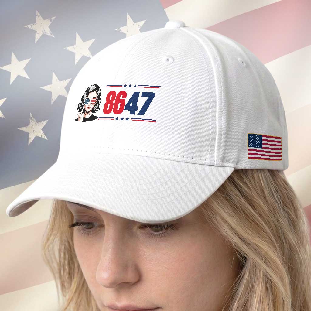 Political Activist 8647 Baseball Cap Freedom Satire Protest Graphic