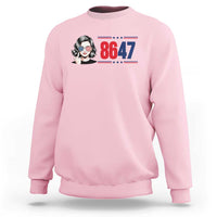 Political Activist 8647 Sweatshirt Freedom Satire Protest Graphic