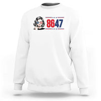 Political Activist 8647 Sweatshirt Freedom Satire Protest Graphic