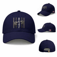 Funny 8647 Jail Baseball Cap Freedom Protest Satire Graphic Gift