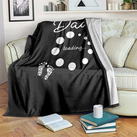 Dad Loading 2026 Throw Blanket Future Dad Announcement