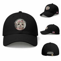 Consider Your Pants Peed Baseball Cap Funny Cat Meme Saying