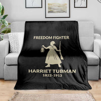 Harriet Tubman Freedom Fighter Throw Blanket History Lover Gift - Wonder Print Shop