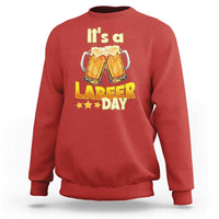 It Is A Labeer Day Sweatshirt Beer Drinking Labor Day Party Gift