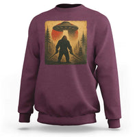 Samurai Bigfoot Sweatshirt Japanese Vintage Ukiyoe Style - Wonder Print Shop