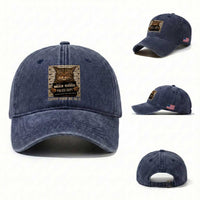 Funny Cat Mugshot Washed Cotton Baseball Cap Catnip Made Me Do It