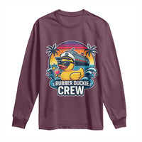 Funny Rubber Duckie Cruise Long Sleeve Shirt - Wonder Print Shop