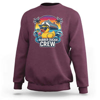 Funny Rubber Duckie Cruise Sweatshirt - Wonder Print Shop