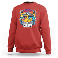 Funny Rubber Duckie Cruise Sweatshirt - Wonder Print Shop