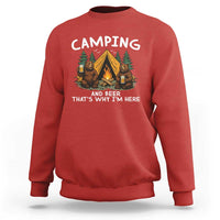 Funny Camping Beer Sweatshirt Bear Drinking Lover Gift - Wonder Print Shop
