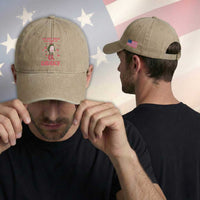 Funny Cowboy Frog Washed Cotton Baseball Cap The Only Squat I'm Doin' Is Diddly
