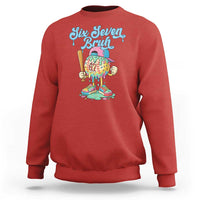 67 Bruh Meme Sweatshirt Ice Cream Drip Baseball Sport - Wonder Print Shop
