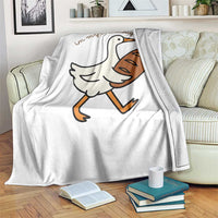In My Sourdough Era Throw Blanket Funny Silly Goose Sourdough - Wonder Print Shop