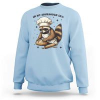 In My Sourdough Era Sweatshirt Funny Raccoon Baker - Wonder Print Shop