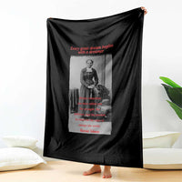 Harriet Tubman Throw Blanket Black History Month