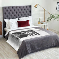 Harriet Tubman Quote Throw Blanket Black History Month