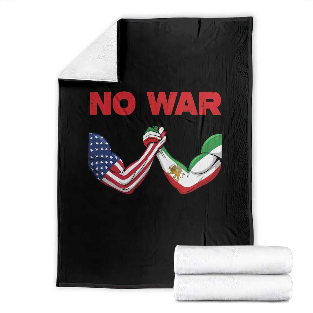 Free Iran Throw Blanket No War Support Iranian Freedom