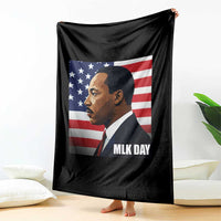Martin Luther King Jr Throw Blanket Human Rights - Wonder Print Shop