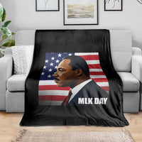 Martin Luther King Jr Throw Blanket Human Rights - Wonder Print Shop