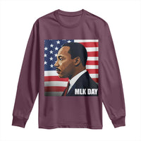 Martin Luther King Jr Long Sleeve Shirt Human Rights - Wonder Print Shop