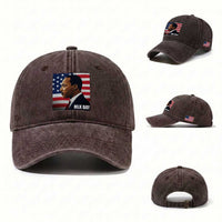 Martin Luther King Jr Washed Cotton Baseball Cap Human Rights