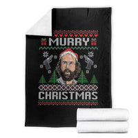 Murray Christmas Throw Blanket Funny Stranger Holiday Meme - Wonder Print Shop