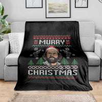 Murray Christmas Throw Blanket Funny Stranger Holiday Meme - Wonder Print Shop