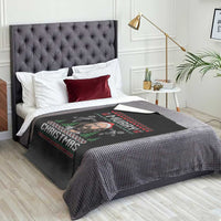 Murray Christmas Throw Blanket Funny Stranger Holiday Meme - Wonder Print Shop