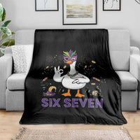 67 Mardi Gras Throw Blanket Funny Goose Meme Carnival Trendy