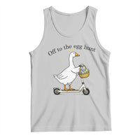 Off To The Egg Hunt Tank Top Funny Easter Goose