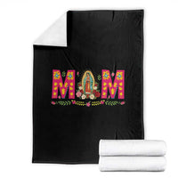Virgen de Guadalupe Throw Blanket Mexican Heritage Mom Mother’s Day Gift