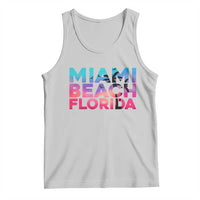Miami Beach Florida Proud Tank Top Floridian Retro Palms Trees