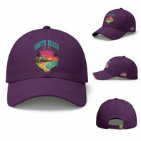 South Beach Miami Baseball Cap Retro Florida USA Souvenir Gift