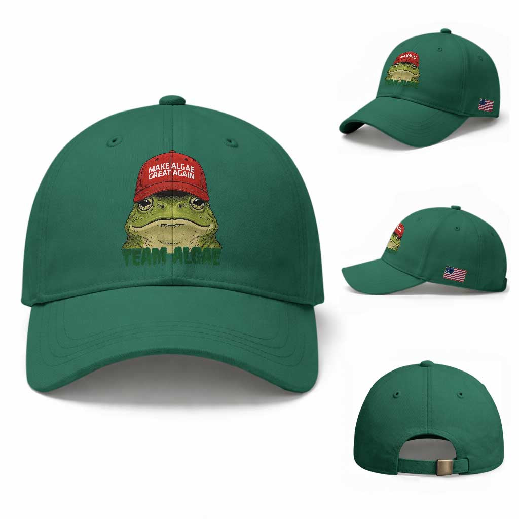 Make Algae Great Again Baseball Cap Funny Political Satire Nature Lover Gift