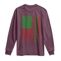Team Algae Long Sleeve Shirt Funny Make Algae Great Again American Flag Political Meme
