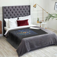 Jesus Christian Throw Blanket Stary Night Van Gogh Christmas - Wonder Print Shop