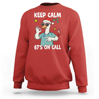 67 Six Seven Goose Nurse Christmas Meme Sweatshirt - Wonder Print Shop